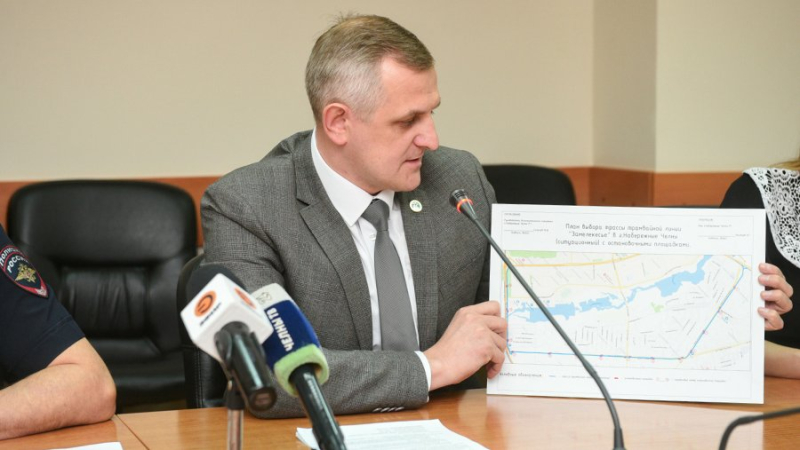 Новую трамвайную ветку в Набережных Челнах построят в два этапа