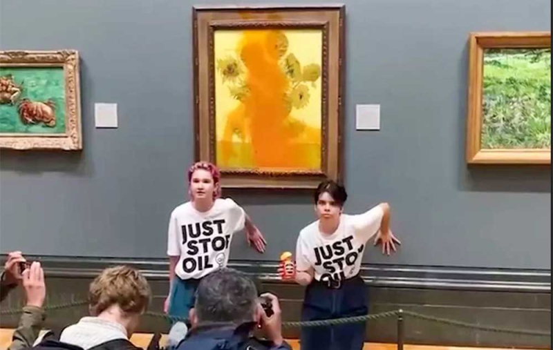 Почему экоактивисты атакуют картины