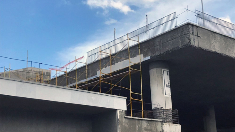 Эстакада‑съезд с МСД на Волгоградский проспект в Москве готова на 70%