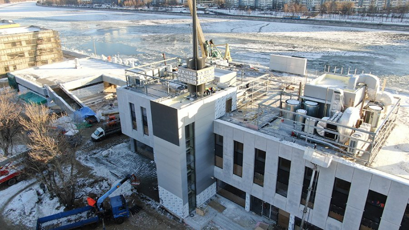 Южный речной вокзал откроют в Москве в апреле 2023 года