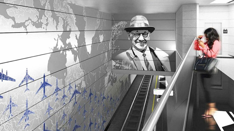 На станции метро «Внуково» приступили к отделке пассажирской зоны