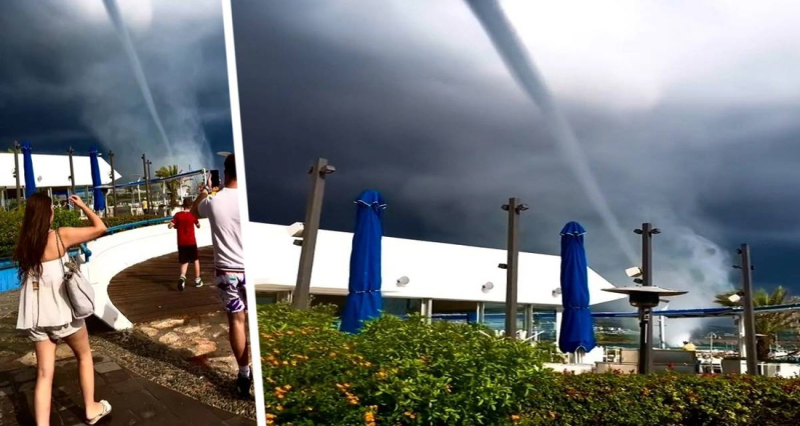 Столы летали в воздухе: на любимый российскими туристами курорт обрушился неведанной силы ураган