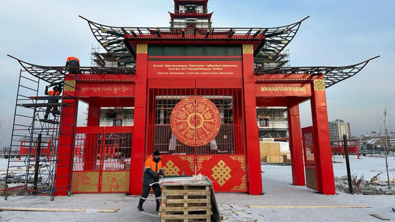 В новом монастыре Тувы ждут Далай-ламу через год
